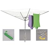 Household Essentials Aluminum 73" Outdoor Dryer
