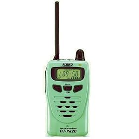 ALINCO ���菬�d�͌^�g�����V�[�o�[ 20ch �p�X�e���O���[�� DJ-PA20M