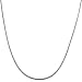Platinum 950 Round Wheat Chain (1 mm Thick, 18 inch)