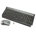 LogiLink Tastatur Maus Kombination Funk 2.4 GHz