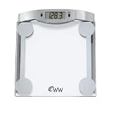 Weight Watchers Glass Platform Scale, Chrome