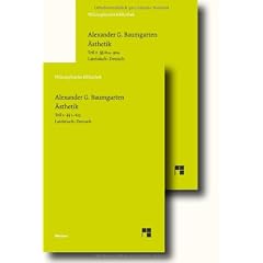 �sthetik 1: Teil I, ��1- 613, Lateinisch- Deutsch