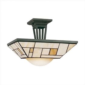 Rockledge Semi Flush Light by Thomas Lighting