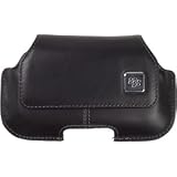 BlackBerry Leather Horizontal Holster for BlackBerry Storm 9500 (Black)
