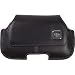 BlackBerry Leather Horizontal Holster for BlackBerry Storm 9500 (Black)