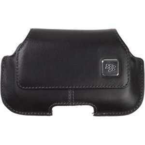 BlackBerry Leather Horizontal Holster for BlackBerry Storm 9500 (Black)