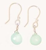 Seafoam Chalcedony Earring