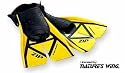Aqua Sphere Zip Fitness Fins Size 3 - 6 UK