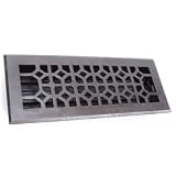 Classic Floor Register Iron 4 x 12 by Van Dyke Supply