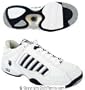 K-Swiss - Men's Defier RS Tennis Shoes (White/Navy) Mens Shoe Size: 9.0