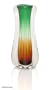 Murano handblown vase, 'Rainbow Tulip '