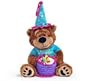 Adorable Happy Birthday Teddy Bear With Cake That Plays "Happy Birthday To You" Great Gift Item