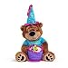 Adorable Happy Birthday Teddy Bear With Cake That Plays "Happy Birthday To You" Great Gift Item