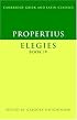 Propertius: Elegies Book IV (Cambridge Greek and Latin Classics)