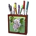 Lee Hiller Photography Hot Springs National Park Flowers - Pale Pink Peony - Tile Pen Holders-5 inch tile pen holder