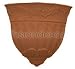 10 Orange Roman Plastic Corner Wall Planter Flower Pot Holder