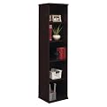 Series C: Open Single Bookcase- Mocha Cherry