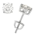 1.53cttw Round Brilliant Cut 4-Prong Diamond Stud Earrings Egl Certified I-J/VS1-Vs2