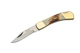 Rite Edge Bone Handle Hunter Folding Knife