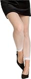 Fishnet Leggings in White - Adult Std.