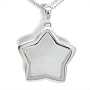 18K white gold Starlight Mother of Pearl Pendant
