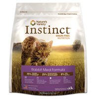 Instinct Grain-Free Rabbit Meal Dry Cat Food Size: 12.1 lb bag