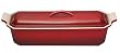 Le Creuset Les C�ramiques - Tarrina rectangular con prensa (28 cm), color rojo