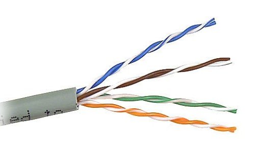 Belkin Gigabit Cat-6 Bulk Patch Cable (1000 Feet, 24AWG, Red)