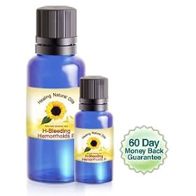 Hemorrhoids Treatment: H-Bleeding Hemorrhoids Relief for Pregnancy 11ml by Healing Natural Oils