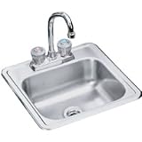 Elkay Manufacturing-Sinks #NEPB1515C 15x15x5-1/8SGL Bar Sink