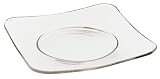 Rosenthal Free Spirit 12-1/2-Inch Clear Glass Service Plate