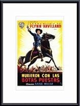 They Died with Their Boots On, Art Poster with Metal Frame, poster size: 11" x 17"