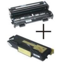 2 Pack Drum Unit Set: Brother DR520 + TN550 Compatible for HL-5240, ML-5250, ML-5250DN, ML-5250DNT, ML-5270DN, ML-5280, ML-5280DN, MFC-8460N, MFC-8660DN, MFC-8860DN, MFC-8870DW, Black color, DR-520 (25,000) + TN550 (7,000/ea) Page yield