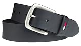 Tommy Hilfiger Mens 1 1/2-Inch Leather Casual Belt