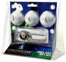 Youngstown State Penguins 3 Ball Golf Gift Pack With Kool Tool