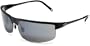 Gargoyles Men's Torque Metal Sunglasses,Black Frame/Smoke Lens,one size