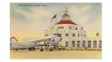 Municipal Airport, Houston, Texas Transportation Art Poster Print, 18x13