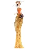 JANNET 15 Polyresin Tassel Victorian Doll Duck House ~Retired