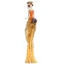 JANNET 15" Polyresin Tassel Victorian Doll Duck House