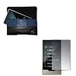 Black Leather and Blue Mesh Case Pouch with Belt Clip + Premium Privacy Screen Protector for Zune HD 16GB / 32GB Platinum