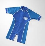 Sun Protection UPF50+ Swimsuit-1 pc Pacific Blue
