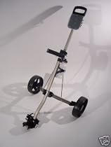 Golf Trolley ALU Deluxe Räder mit Schnellspanner