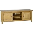 oak tv stand