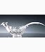 Silver & Crystal Pheasant Gravy Bowl