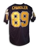 Wes Chandler Signed San Diego Chargers Throwback Jersey - Probowl 82 83 85