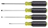 Klein Miniature Screwdriver Set, Cushion-Grip, 4 Pc
