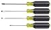 Klein Miniature Screwdriver Set, Cushion-Grip, 4 Pc