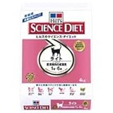 サイエンスダイエット ライト 肥満傾向の成猫用 4kg