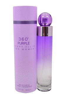 Perry Ellis 360 Purple Eau de Parfum Spray for Women 3 4 Ounce