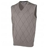 AUR Mens Classic Argyle V-Neck Vests